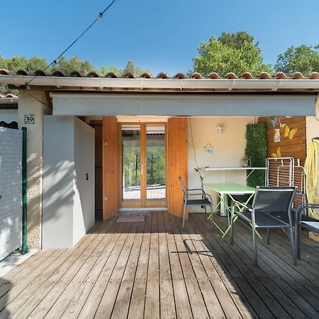 Mazet De Soleil - Maisonnette Climatisee Pour 4 Saint-Martin-de-Brômes